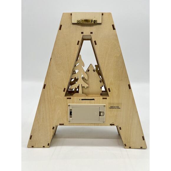 Anthropologie Monogram Wonderland Light-Up Scene Letter “ A” Holiday Christmas - Picture 3 of 4